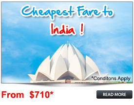 Cheapest Fare to India