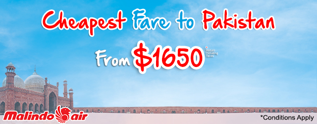 Cheapest Fare to Pakistan